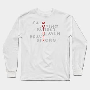 Mother Descriptions Long Sleeve T-Shirt